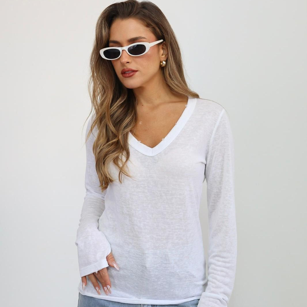 חולצה | בייסיק פשתן ווי